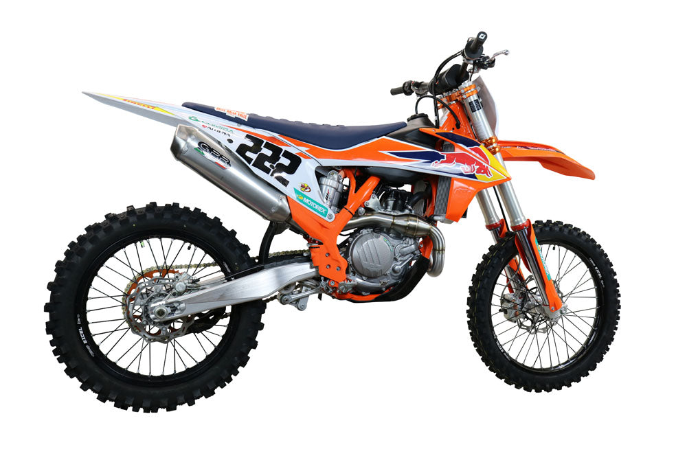 KTM 450 SXF 2020-2022 Exhaust GPR Pentacross Inox Full System