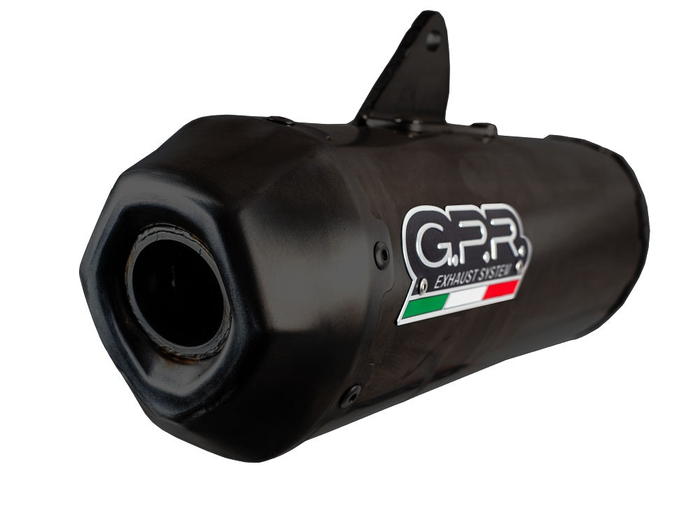 Zontes M 125 2022-2024 Exhaust GPR Pentaroad Black Slip-On