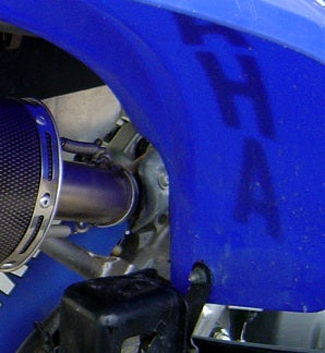 Yamaha Raptor 660 2000-2005 Exhaust GPR Deeptone Atv Slip-On - photo 8
