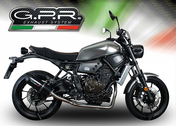 Yamaha XSR700 2021-2024 Exhaust GPR Furore Evo4 Poppy Full System