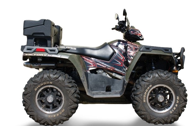 Escape GPR Deeptone para ATV, deslizante, para Polaris Sportsman 800 E XR 1 2008-2014/ E XR 1 2008-2014