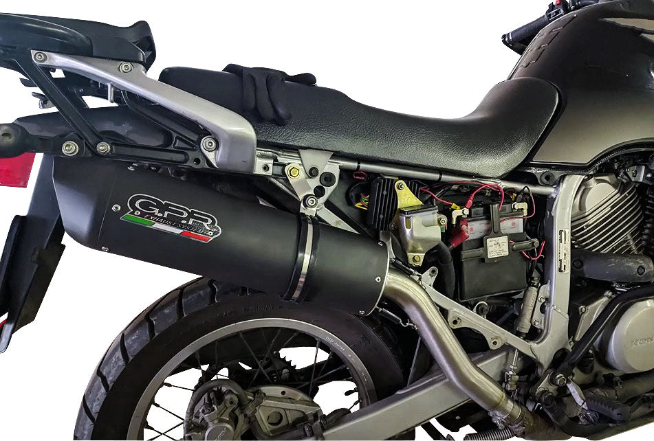 Escape GPR Furore Nero Slip-On para Honda Transalp XL600V 1996-1999