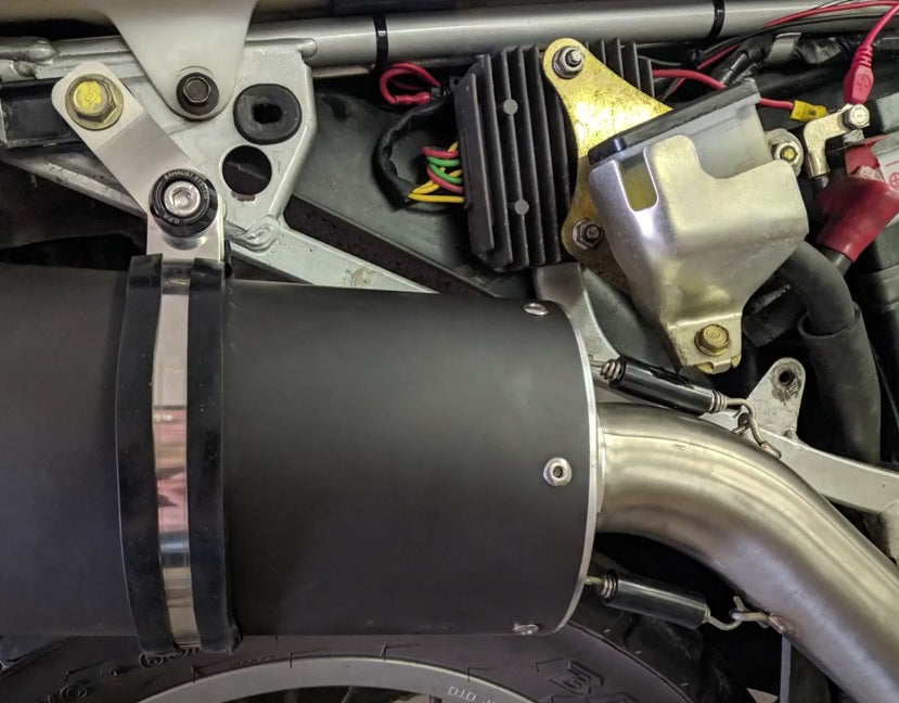 Escape GPR Satinox Slip-On para Honda Transalp XL600V 1996-1999