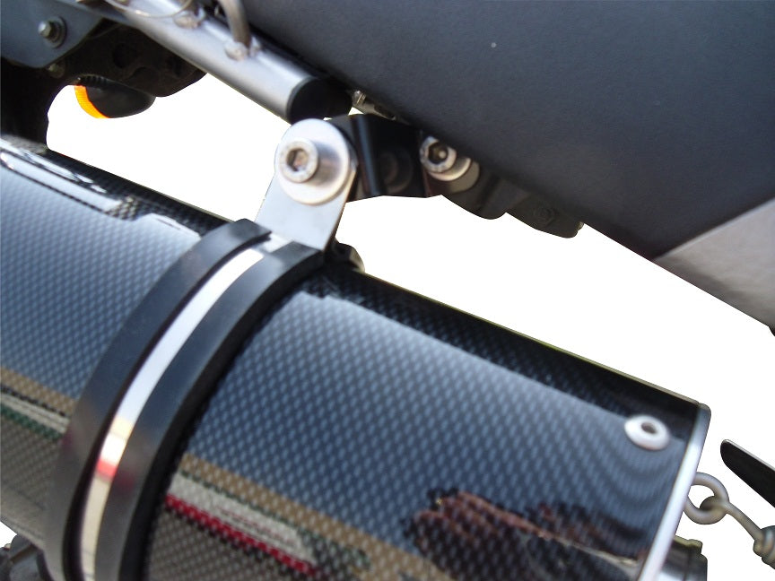 Yamaha Tricker 250 2005-2008 Exhaust GPR Furore Nero Slip-On