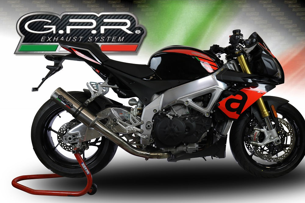 Aprilia TUONO V4 - RR 1100 FACTORY 2015-2016 Exhaust GPR M3 Inox Slip-On Race