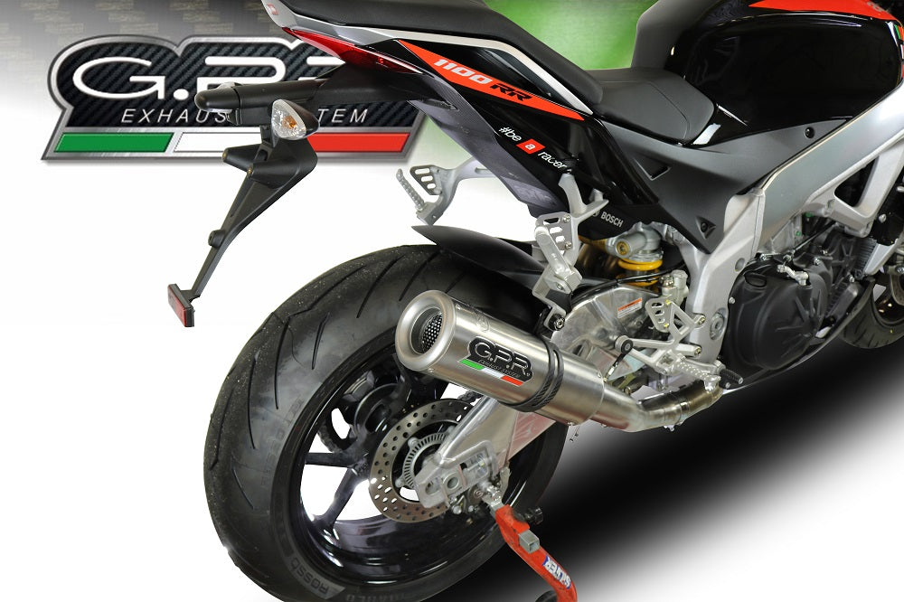 Aprilia RSV4 1100 RACING FACTORY 2021-2024 Exhaust GPR M3 Inox Slip-On