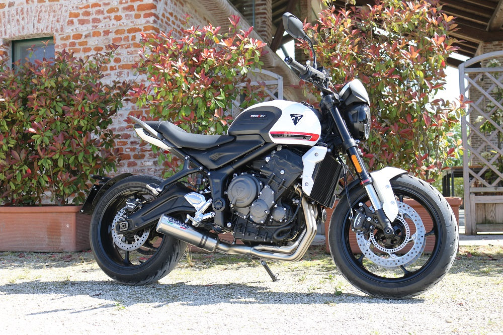 Triumph Trident 660 2021-2024 Exhaust GPR M3 Titanium Natural Full System Low Level