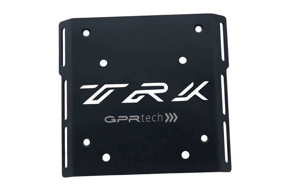 Benelli Trk 251 2019-2023 Top Case Mounting Plate 35 Liters - 55 Liters GPR TECH Black Titanium
