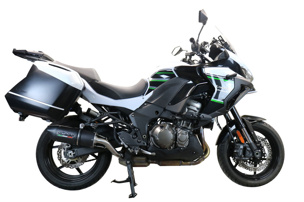 Kawasaki Versys 1000 2019-2020 Exhaust GPR Furore Evo4 Nero Slip-On