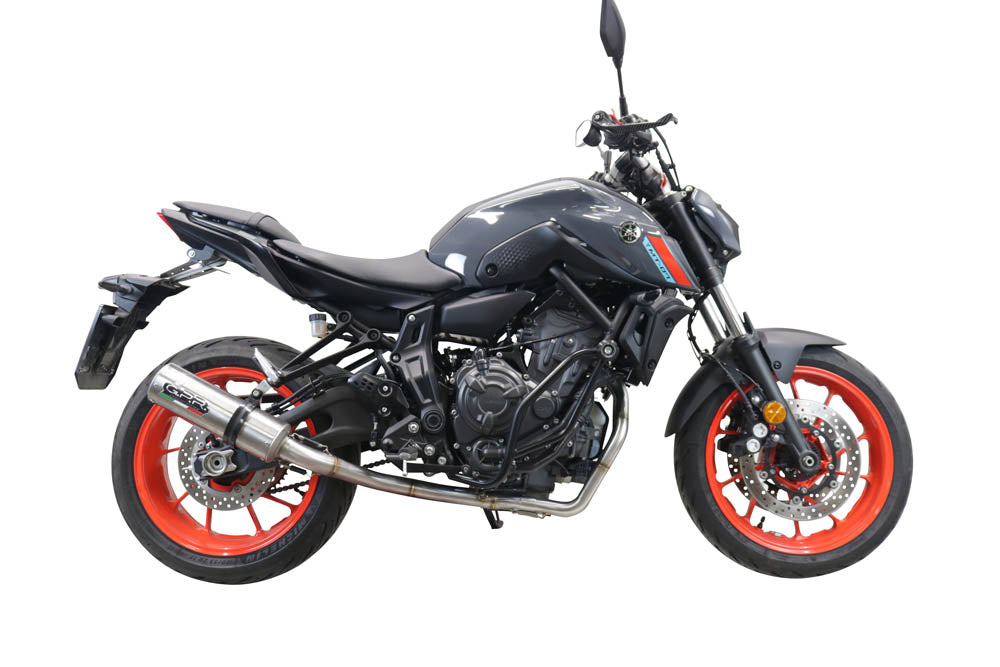 Escape GPR M3 Inox Sistema Completo para Yamaha FZ7 MT07 2021-2024