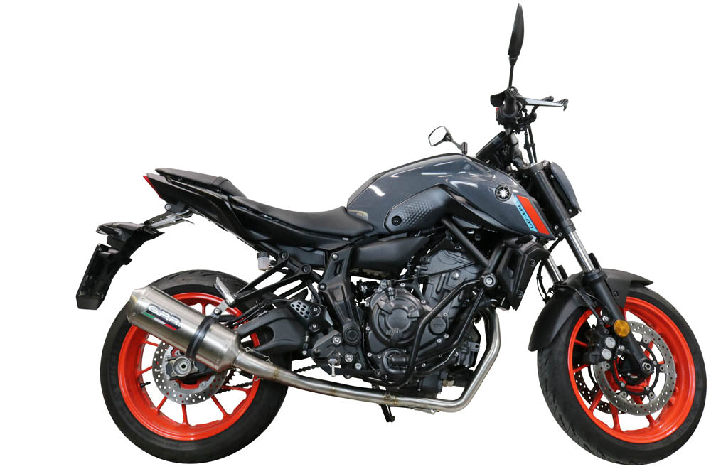 Escape GPR Satinox Sistema Completo para Yamaha FZ7 MT07 2014-2016