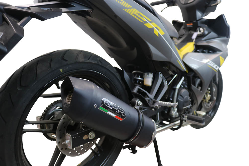 Yamaha Sniper 150 2021-2022 Exhaust GPR Furore Nero Full System