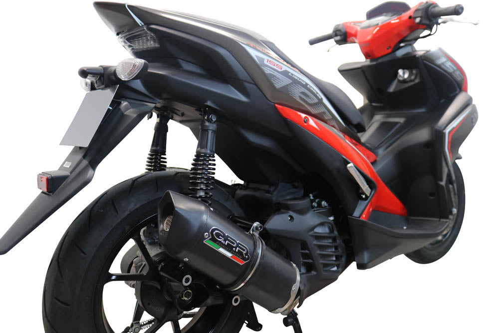Yamaha Aerox 155 2021-2022 Exhaust GPR Furore Nero Full System