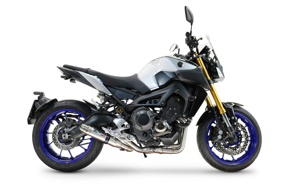 Yamaha XSR900 MT09 2016-2020 Exhaust GPR Deeptone Inox Full System - photo 1