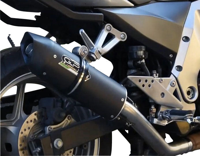 Kawasaki Z750S 2004-2006 Exhaust GPR Furore Nero Slip-On Race