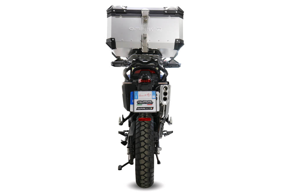 Zontes 703 F 2024-2026 Top Case 55 Liters GPR TECH Silver Aluminum - photo 3