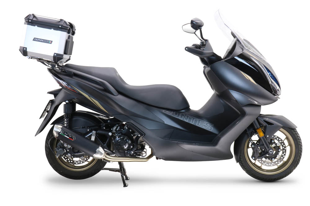 Zontes E 350 2023-2024 Top Case 26 Liters GPR TECH Silver Aluminum