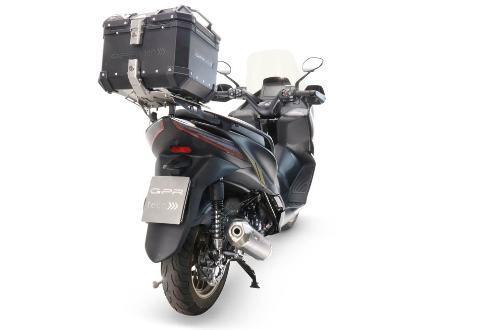 Zontes E 350 2023-2024 Top Case 35 Liters GPR TECH Black Aluminum