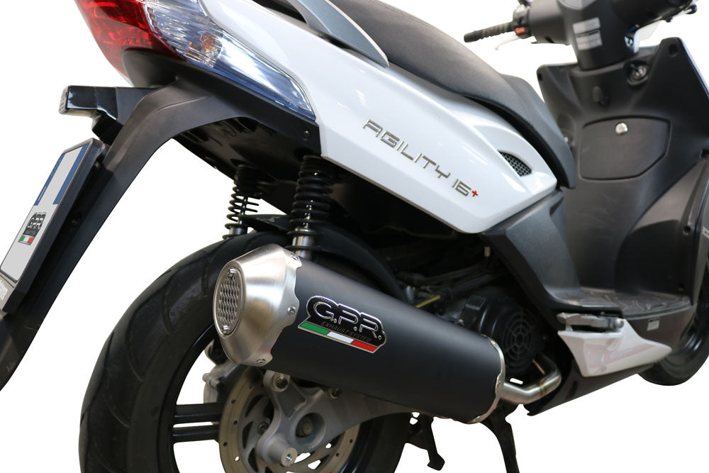Kymco Agility 200 - AGILITY R16 - Agility Plus 2010-2014 Exhaust GPR Evo4 Road Full System Race
