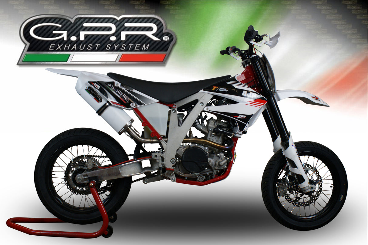 Ajp PR5 2015-2018 Exhaust GPR Albus Ceramic Slip-On