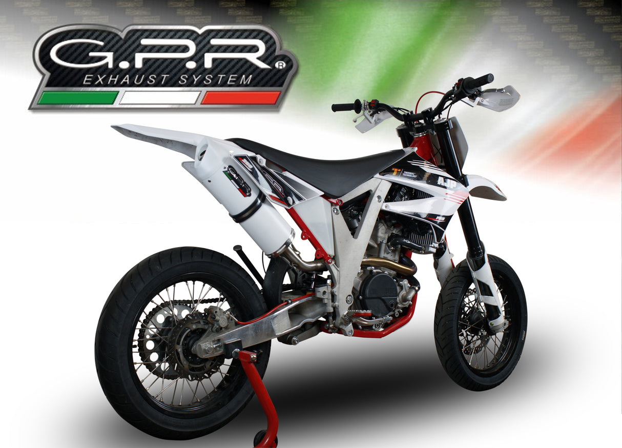 Ajp PR5 2015-2018 Exhaust GPR Albus Ceramic Slip-On