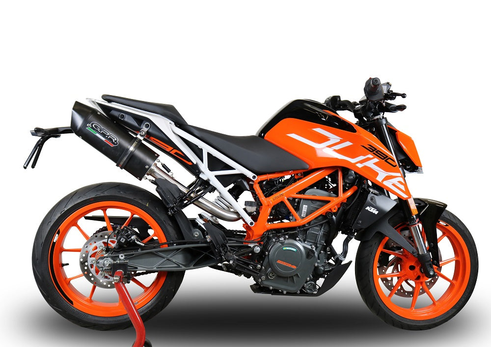 Escape GPR Furore Nero Slip-On High Level para KTM 250 Duke 2017-2020
