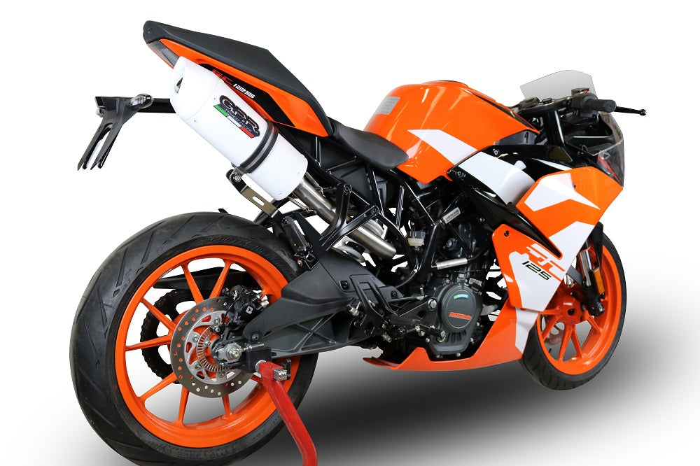 KTM RC125 2017-2020 Exhaust GPR Albus Evo4 Slip-On