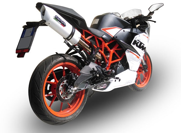 KTM RC 390 2015-2016 Exhaust GPR Albus Ceramic Slip-On High Level Race