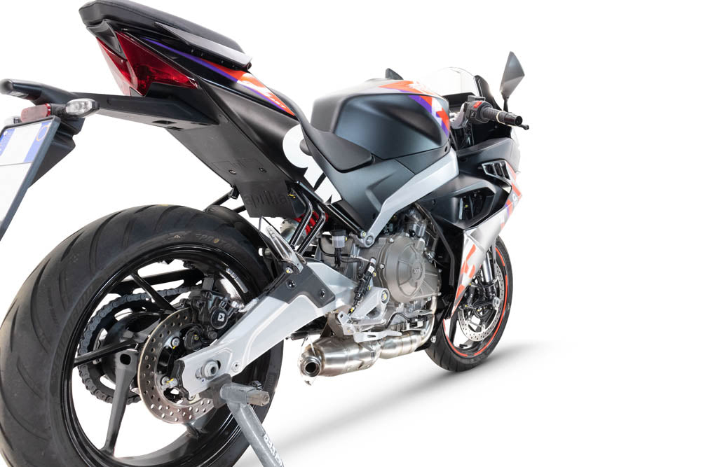 Échappement GPR Ghost Inox Système Complet pour Aprilia RS457 2024-2026