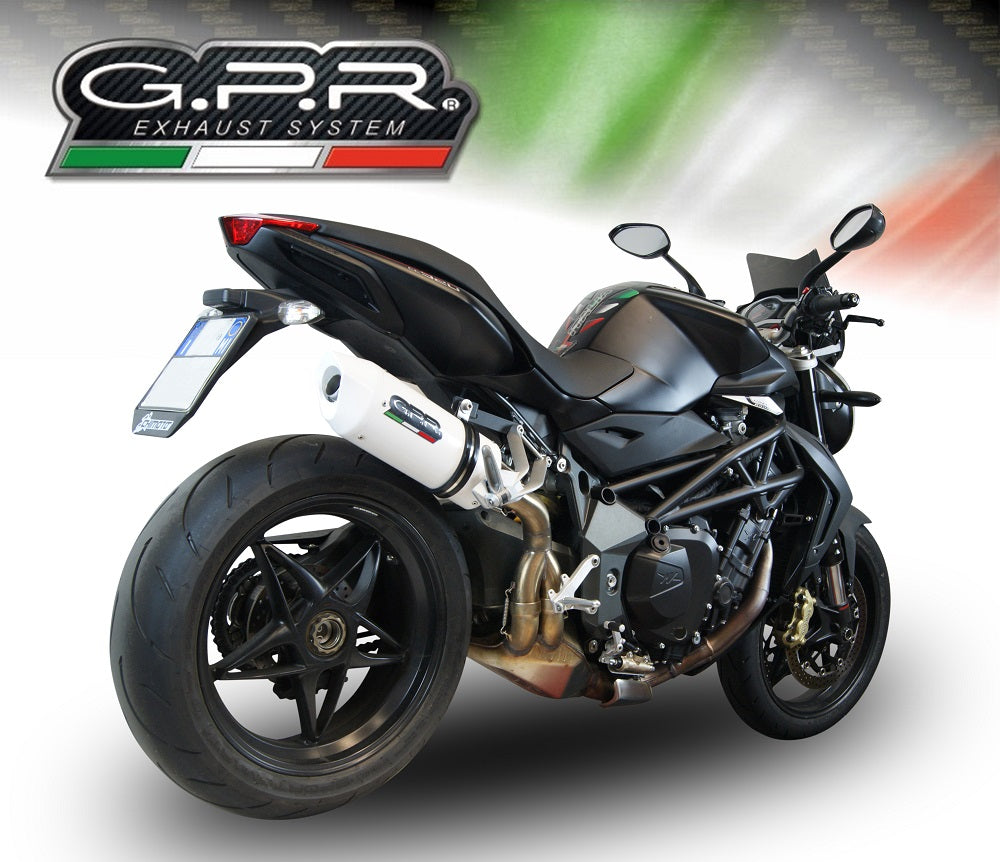 Escape GPR Albus Cerámico Slip-On para Mv Agusta Brutale 750 S 2000-2006