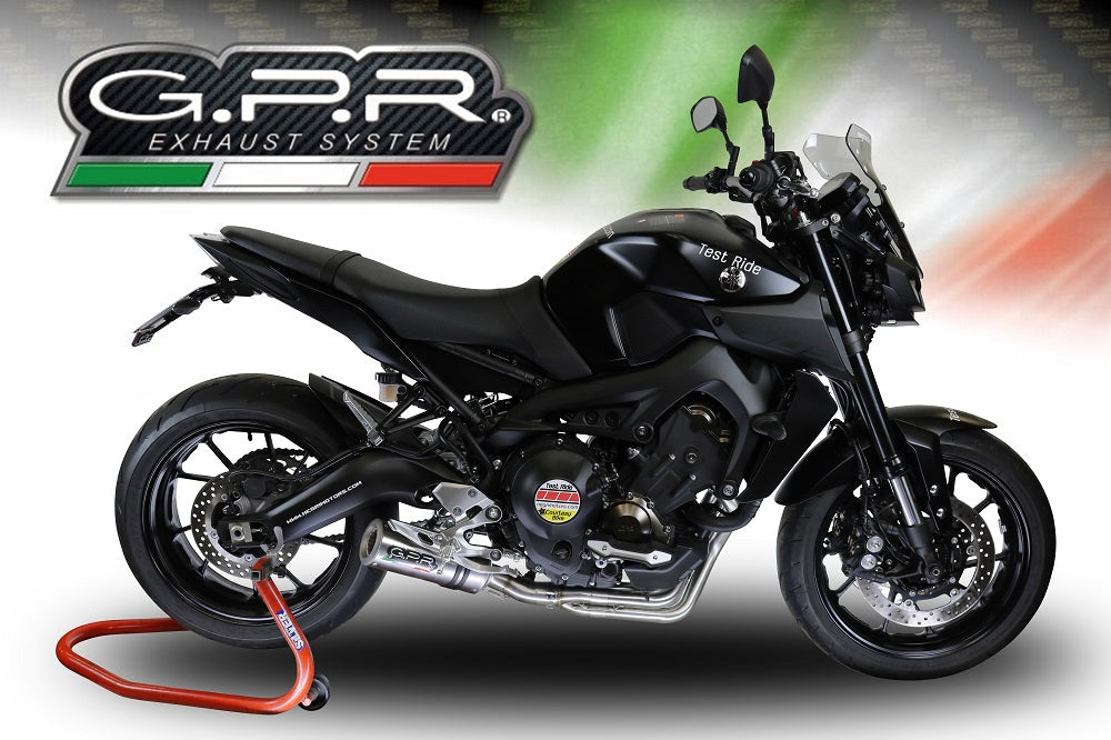 Yamaha Tracer 9 GT 2025-2026 Exhaust GPR M3 Inox Full System High Level - photo 9