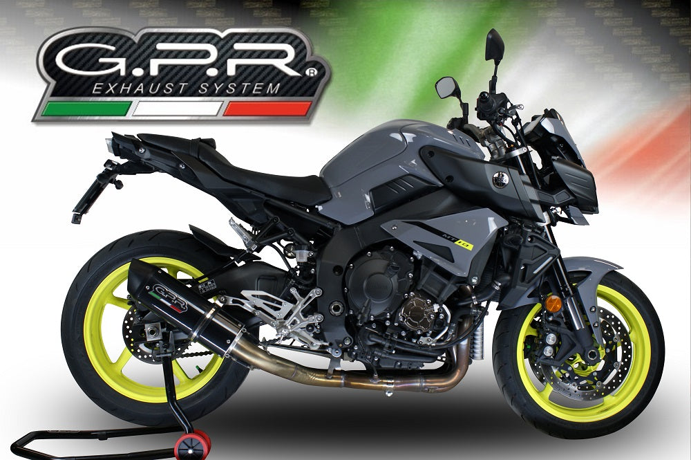 Yamaha FZ10 2016-2024 Exhaust GPR Furore Poppy Mid Full System - photo 5