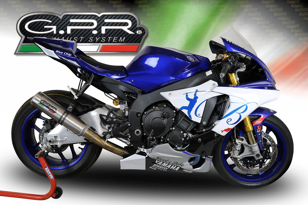 Yamaha R1 2017-2019 Exhaust GPR M3 Inox Slip-On Race