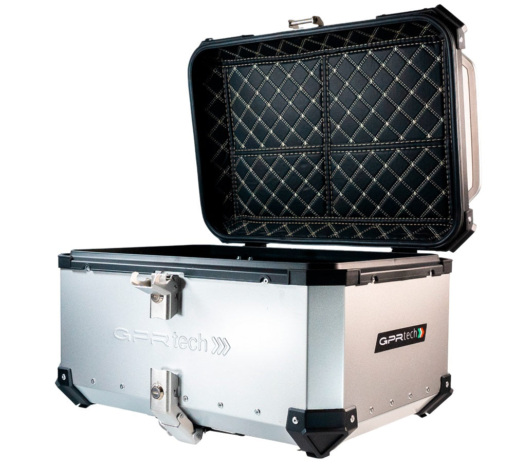 Voge 900DSX 2024-2025 Top Case 55 Liters GPR TECH Silver Aluminum