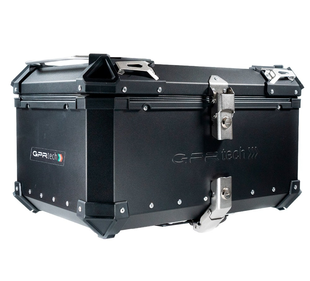 Triumph Tiger 800 - Xr - Xc - Xrx - Xcx - XRT - Xca 2011-2016 Top Case 55 Liters GPR TECH Black Aluminum