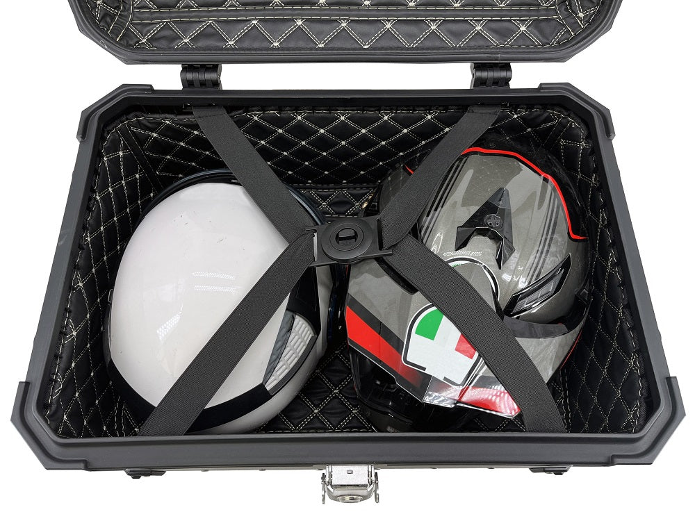 Bmw F650GS Twin 2008-2018 Top Case 55 Liters GPR TECH Black Aluminum