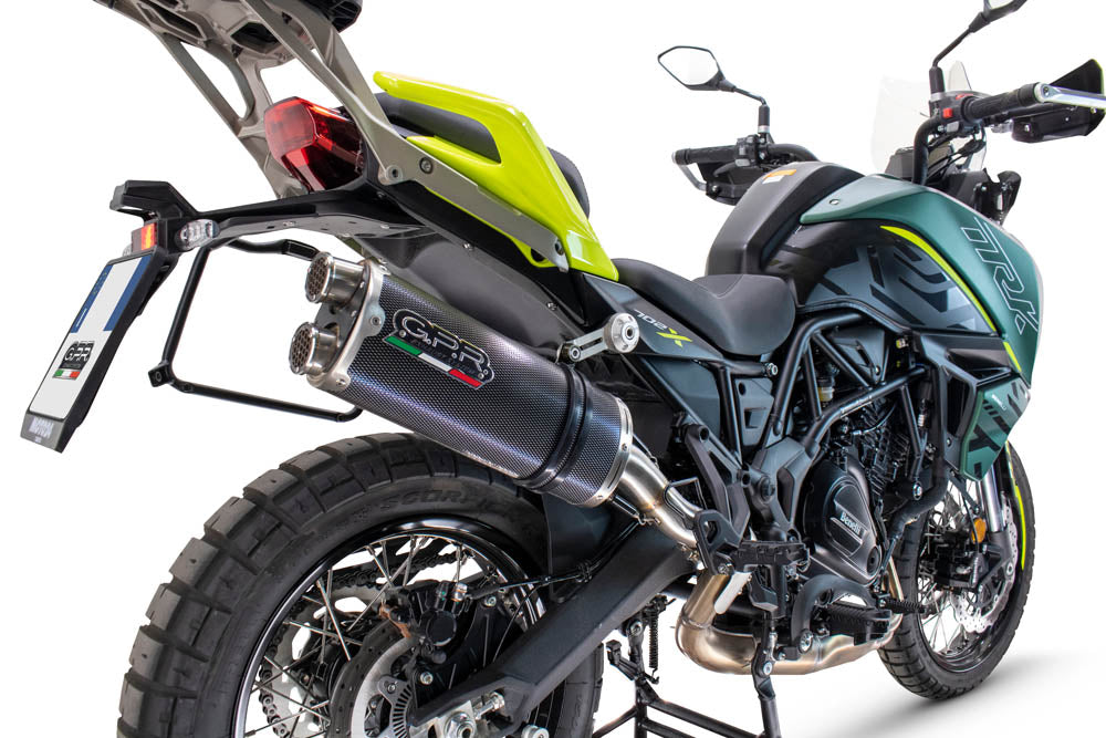 Benelli Trk 702 2023-2024 Exhaust GPR Dual Poppy Slip-On
