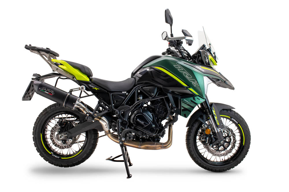 Benelli Trk 702 2023-2024 Exhaust GPR Furore Evo4 Nero Slip-On - photo 6