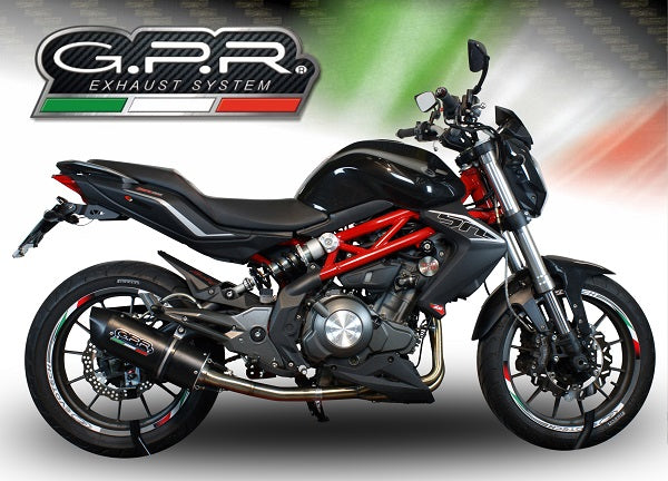Escape GPR Furore Nero Slip-On para Benelli Bn 302 S 2015-2016