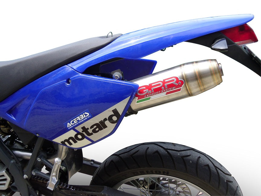 Beta 125 RR ENDURO AC 2005-2009 Exhaust GPR Deeptone Inox Slip-On