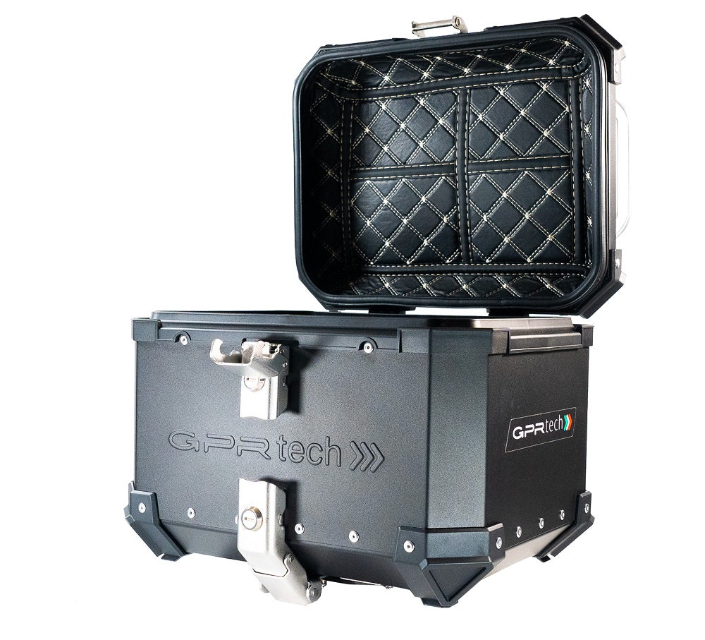 Baúl superior Royal Enfield Himalayan 410 2017-2023 26 litros GPR TECH Aluminio negro