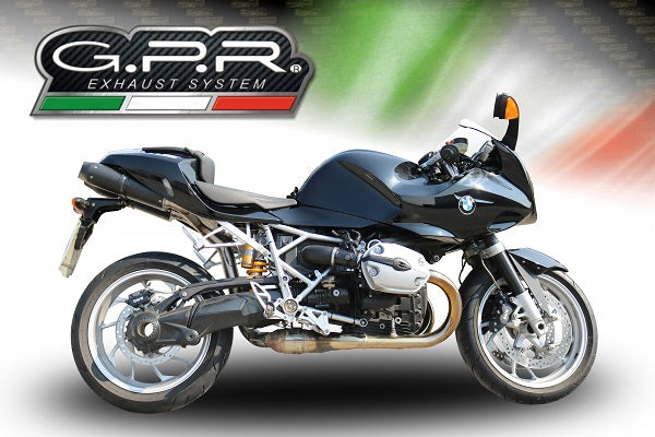BMW R1200S 2006-2008 Exhaust GPR Furore Poppy Dual Slip On