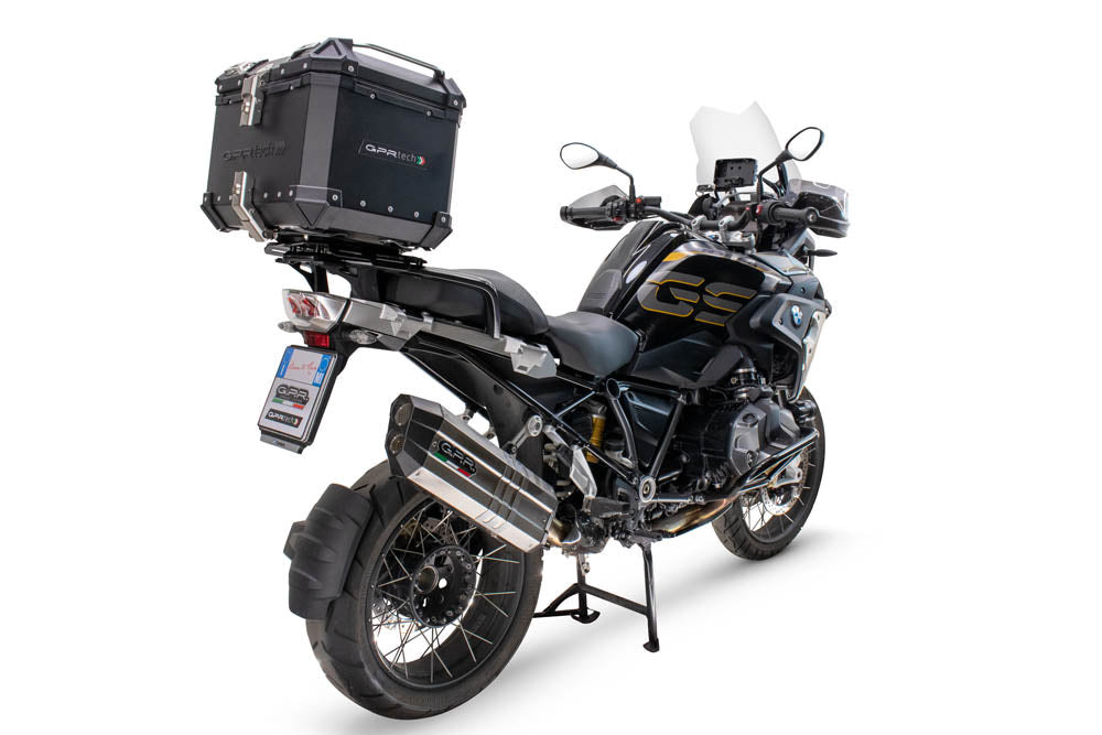 BMW R1200GS 2017-2018 Top Case 35 Liters GPR TECH Black Aluminum - photo 2