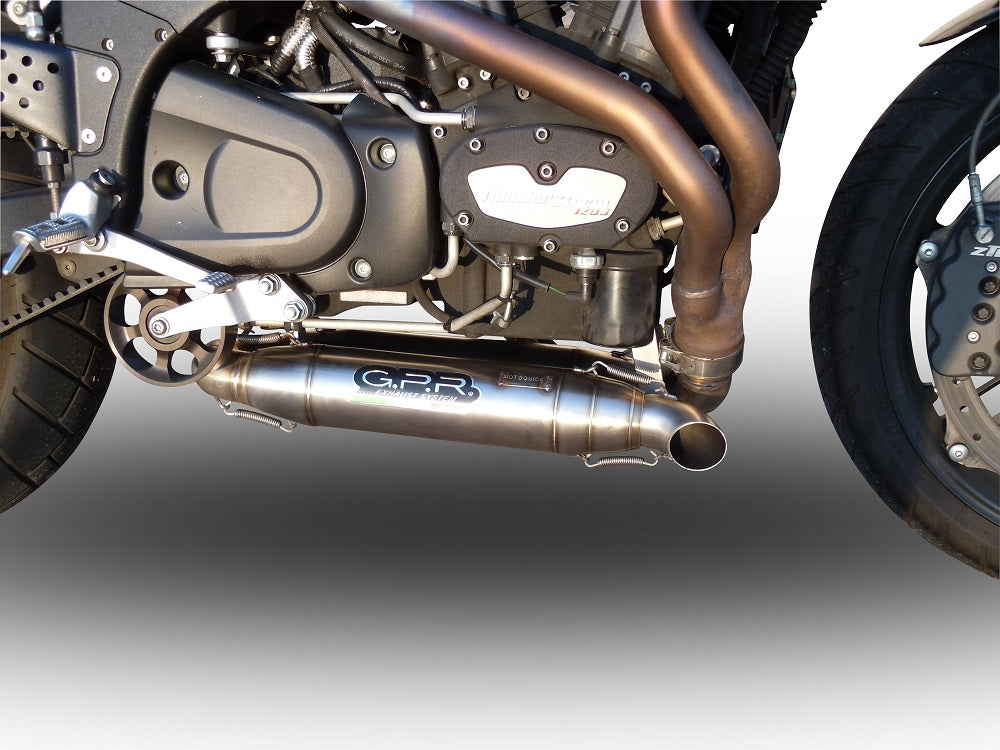 Buell XB12 2003-2007 Exhaust GPR Deeptone Inox Dual Slip On