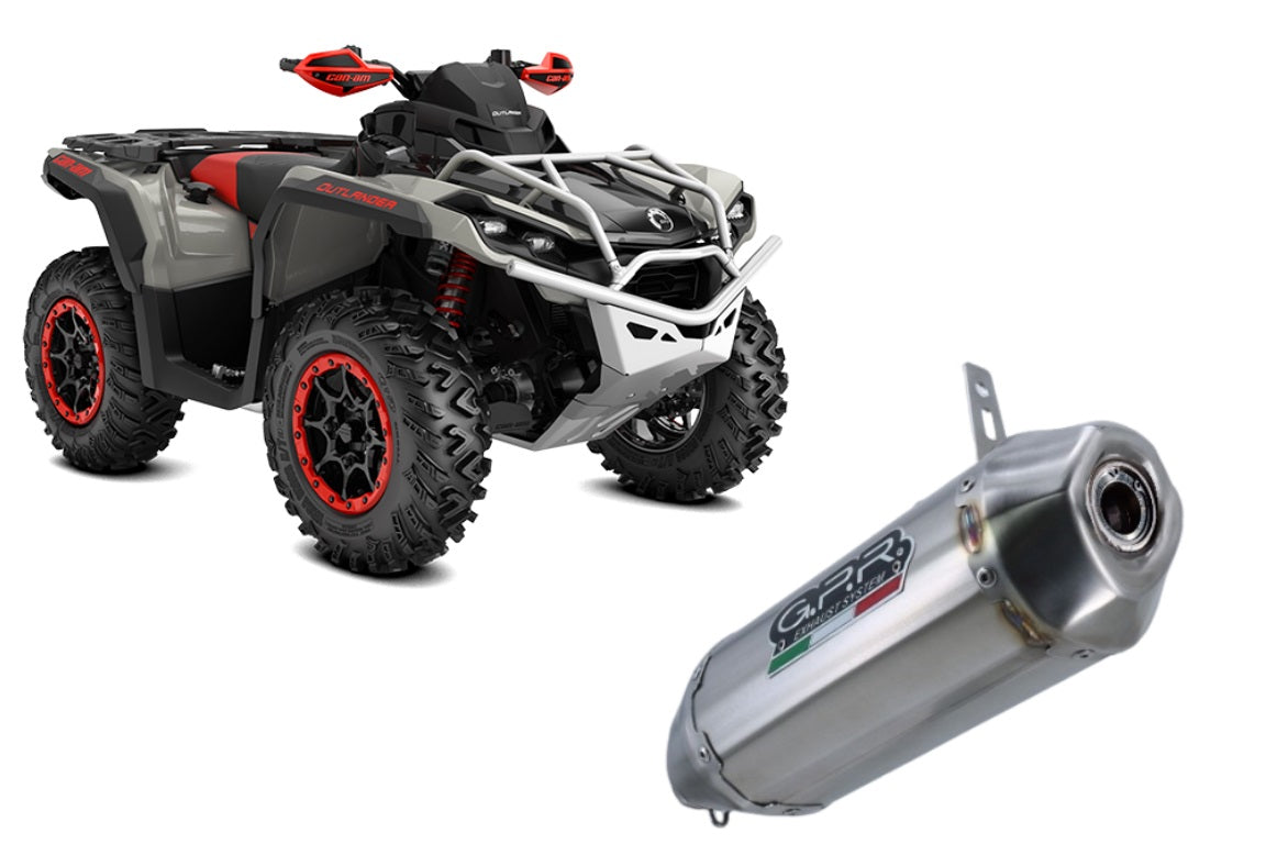 Escape GPR PENTACROSS INOX Slip-On para Can-Am Outlander 850 2016-2023
