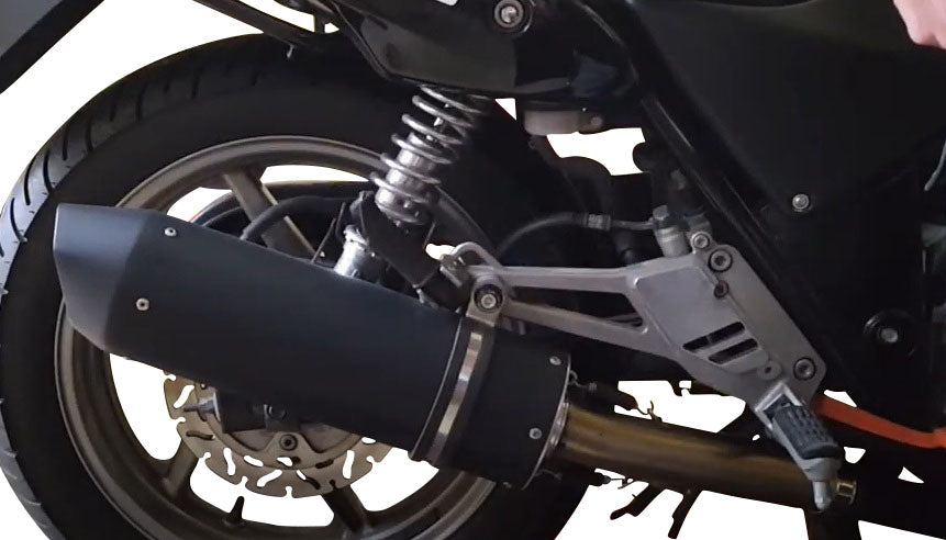 Honda CB500 CB500S 1993-2005 Exhaust GPR Furore Nero Slip-On
