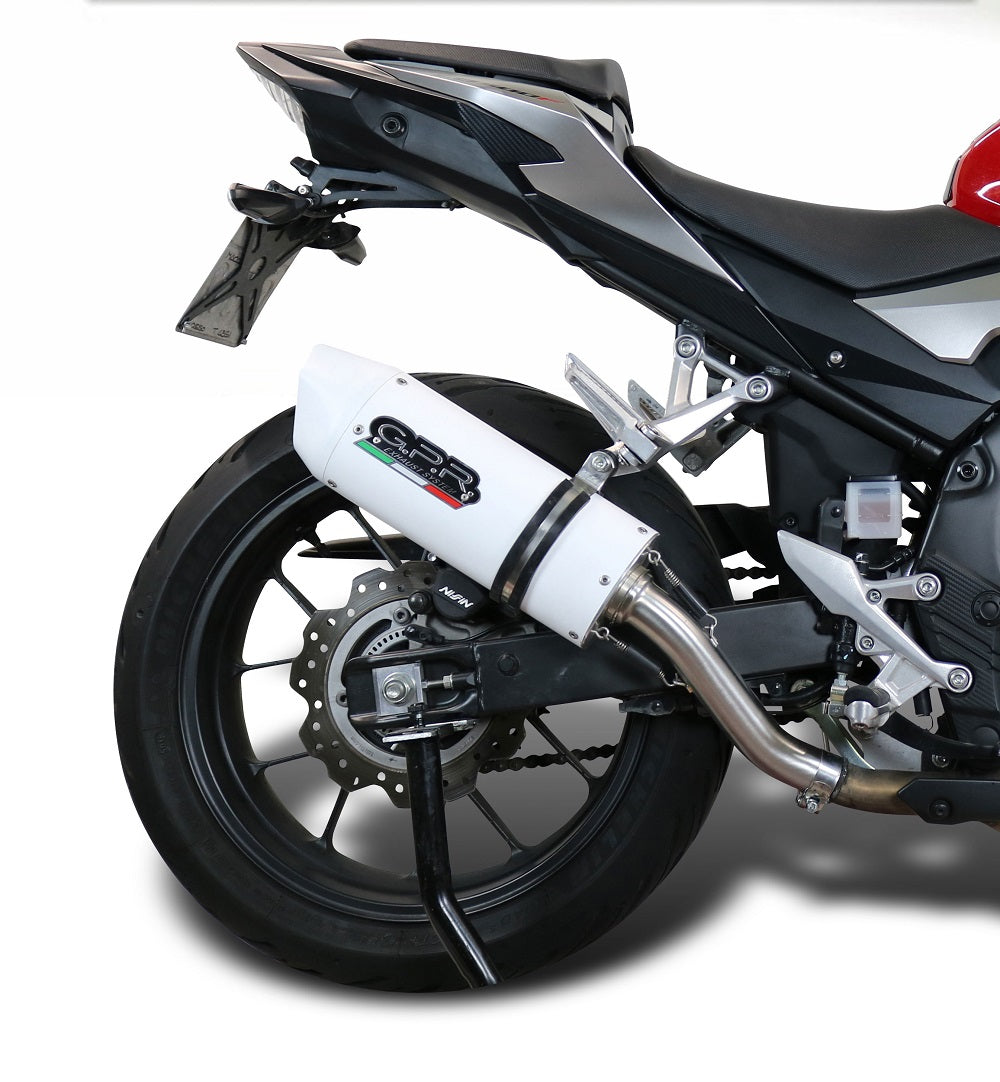 Honda CB500X 2013-2015 Exhaust GPR Albus Ceramic Slip-On