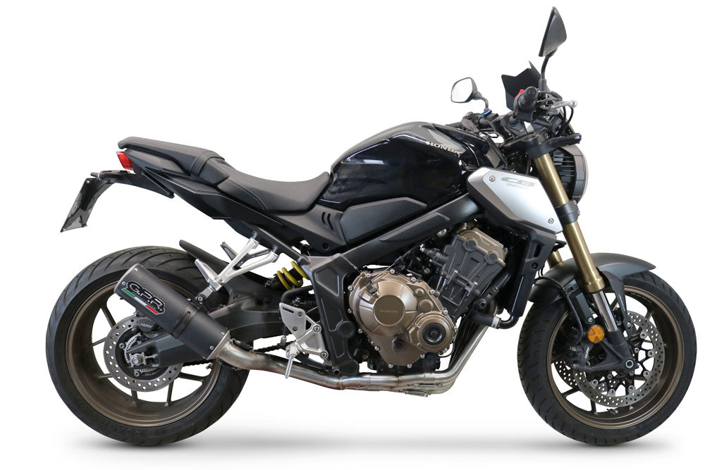 Escape GPR M3 de titanio negro para Honda CBR650R 2021-2023
