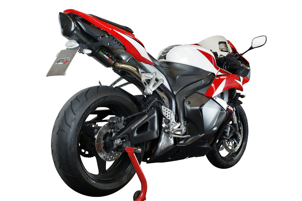 Escape GPR Tiburon Poppy Slip-On para Honda CBR600RR 2005-2006