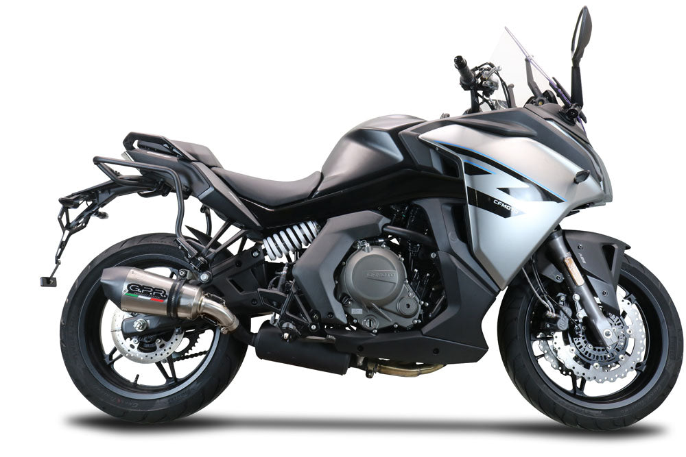 CF Moto 650 Gt 2022-2024 Exhaust GPR Grand Prix Evo Titanium Slip-On - photo 4